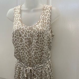 NEW wTag-RACHEL ZOE Animal Print Jumpsuit S
